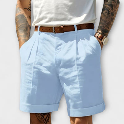Elegant Cotton Bermuda Shorts