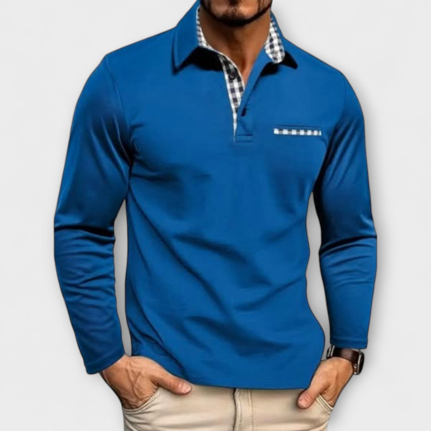 Premium Long Sleeve Polo