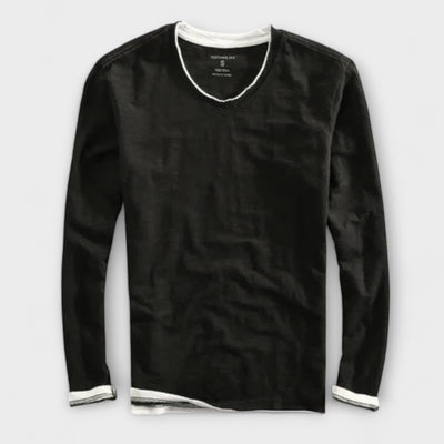 Long Sleeve Cotton T-Shirt