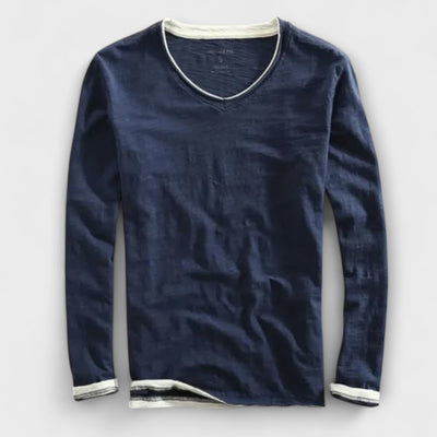 Long Sleeve Cotton T-Shirt