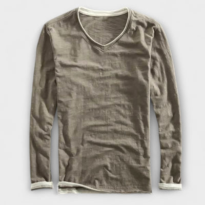 Long Sleeve Cotton T-Shirt