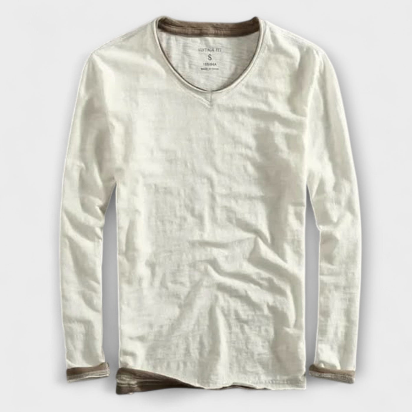 Long Sleeve Cotton T-Shirt