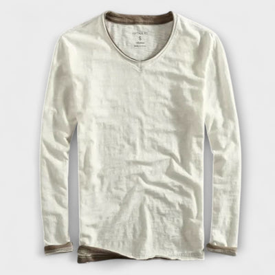Long Sleeve Cotton T-Shirt