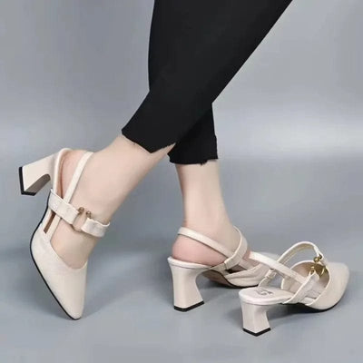 Angela | Stylish Slingback Heels