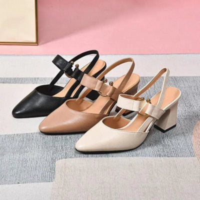 Angela | Stylish Slingback Heels