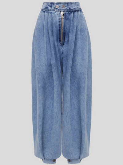 Trina | Chic High Waist Balloon Jeans