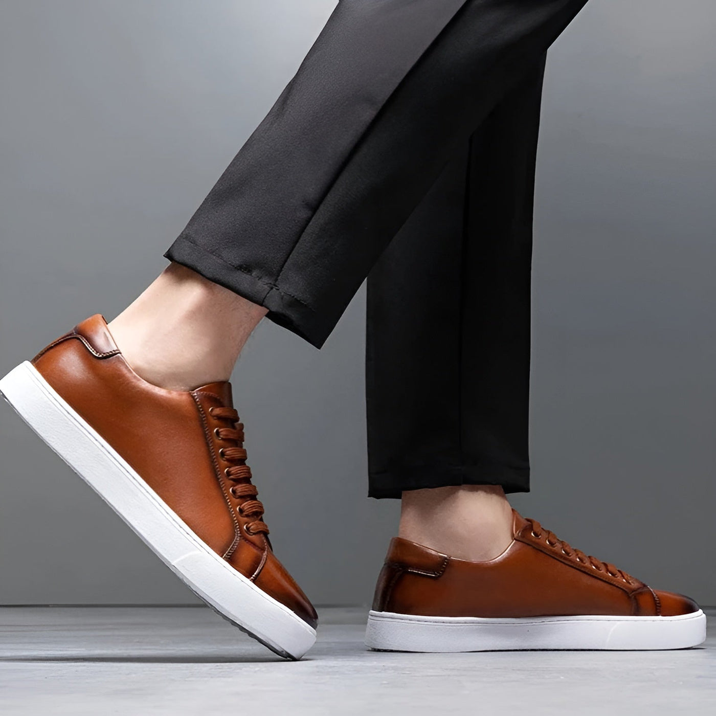 MARCELLO | MEN'S LEATHER SNEAKERS