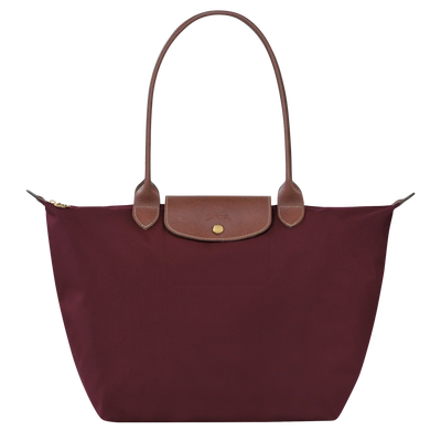 Longchamp - Large Le Pliage Tote, Burgundy
