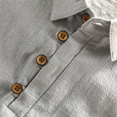 Cotton and Linen Polo