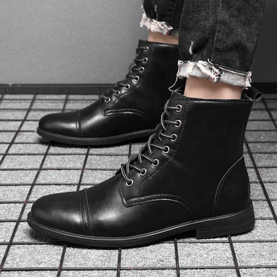 Morgan | Faux Leather Ankle Boots