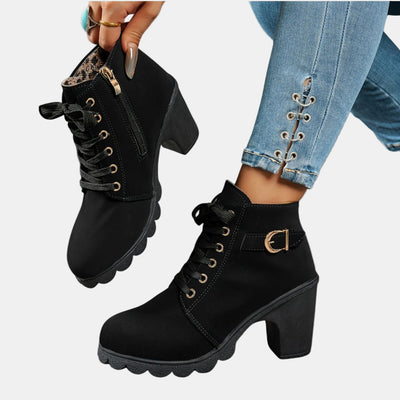 Maisie | Casual Heeled Ankle Boots