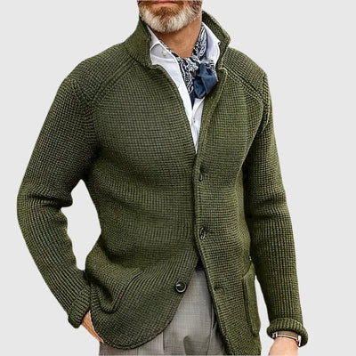 Men's Military Retro Style Cardigan