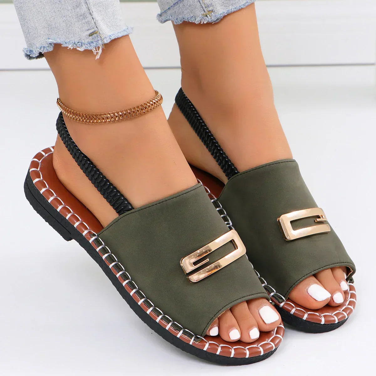 Cynthia | Orthopedic Wedge Sandals