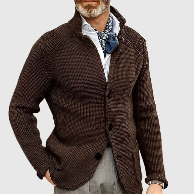 Men's Military Retro Style Cardigan