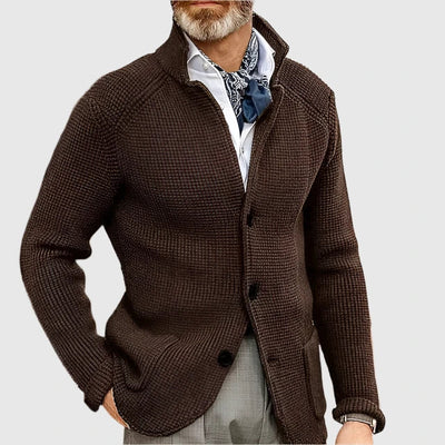Men's Military Retro Style Cardigan
