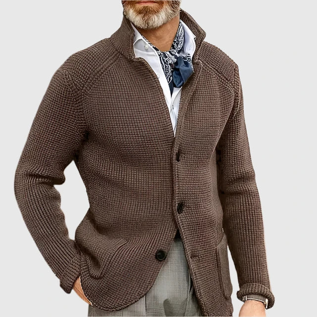 Men's Military Retro Style Cardigan