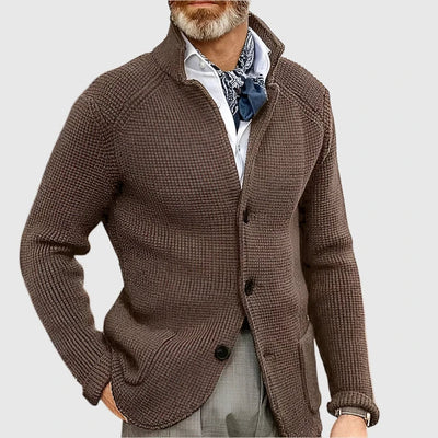 Men's Military Retro Style Cardigan