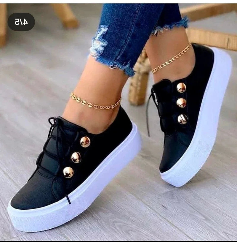Megan | Orthopedic Platform Sneakers