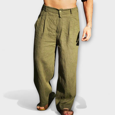 Wide Linen Pants