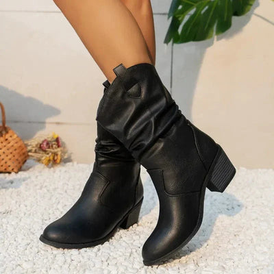 Theodosia - Leather Boots