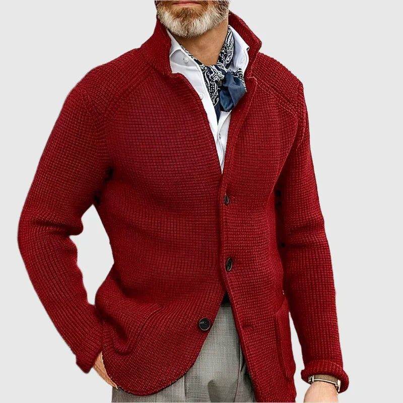 Men's Military Retro Style Cardigan