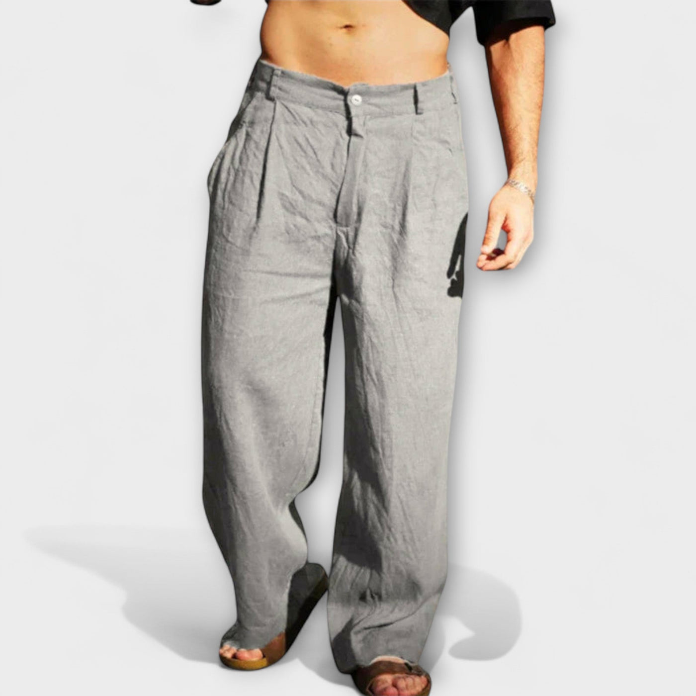 Wide Linen Pants