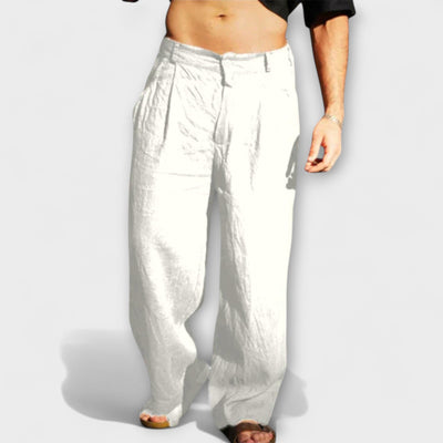Wide Linen Pants