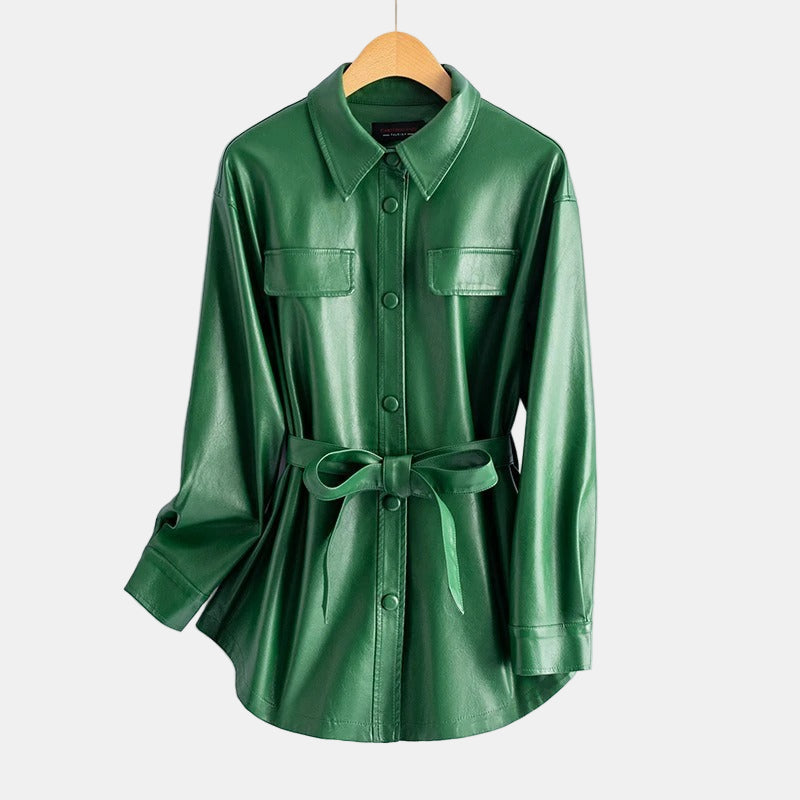 Carina | Leather Jacket