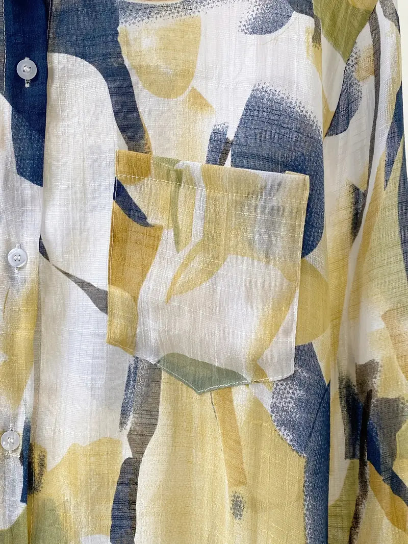 VICKY | STYLISH PRINTED BLOUSE