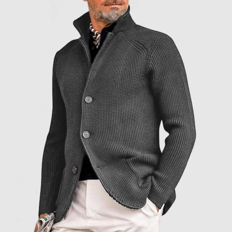 Men's Military Retro Style Cardigan