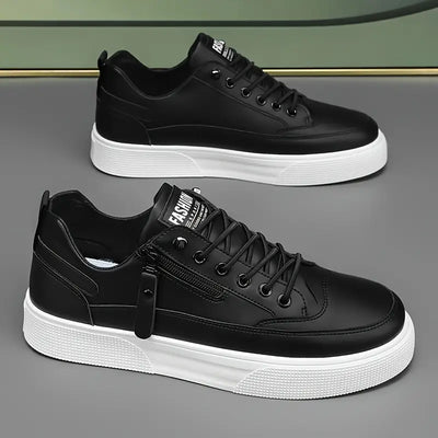 CIRO | LEATHER SNEAKERS WITH ZIP DETAIL