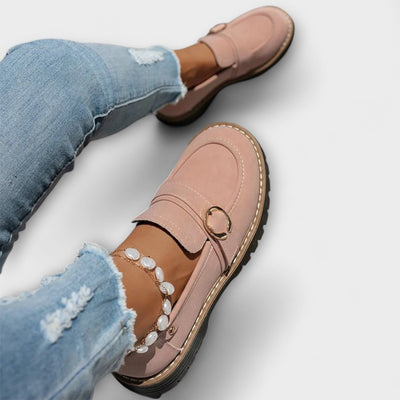 Lora | Casual Moccasins with Round Toe