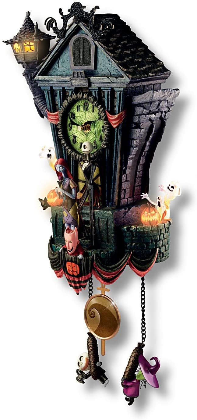 HallowClock - Wall Clock for Halloween, A Nightmare Before Christmas