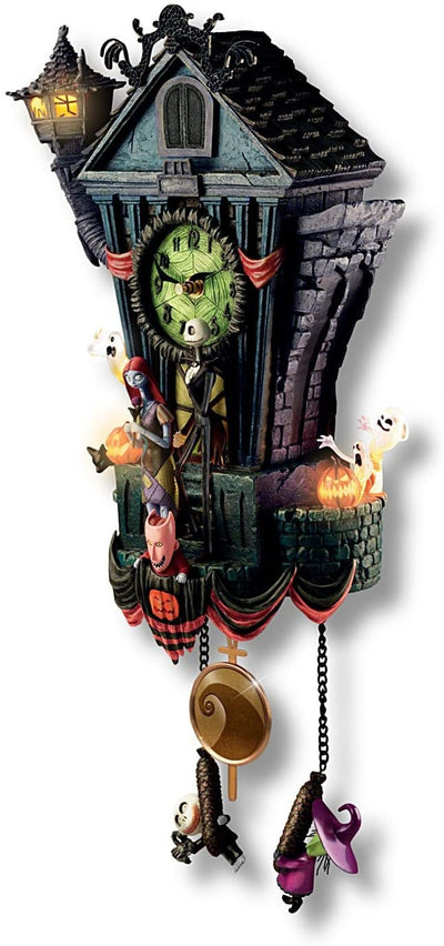 HallowClock - Wall Clock for Halloween, A Nightmare Before Christmas