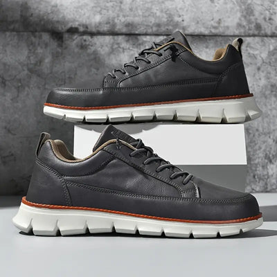 HAPPY | LEATHER SNEAKERS WITH ORTHOPEDIC COMFORT