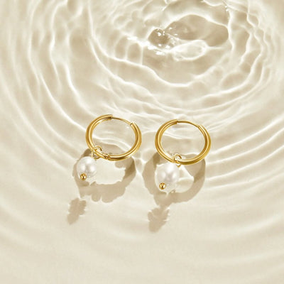 SERENITY | ELEGANT PEARL EARRINGS