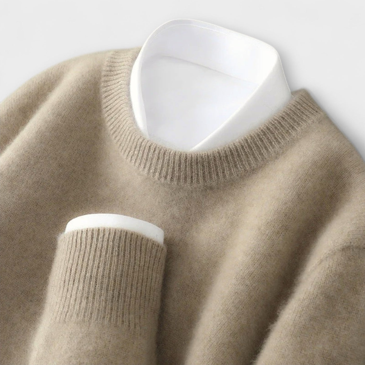 Pull in Cashmere with High Neck