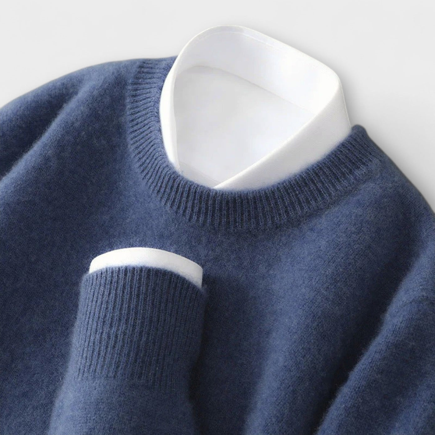 Pull in Cashmere with High Neck