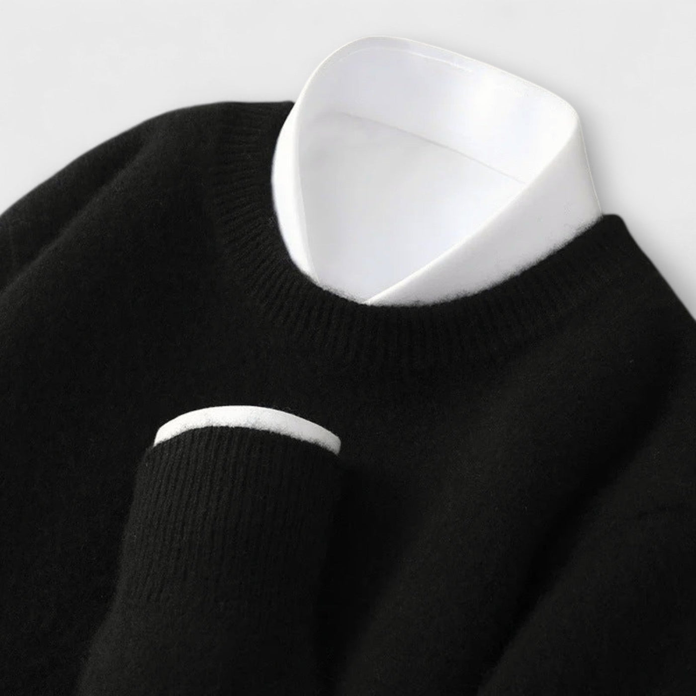 Pull in Cashmere with High Neck