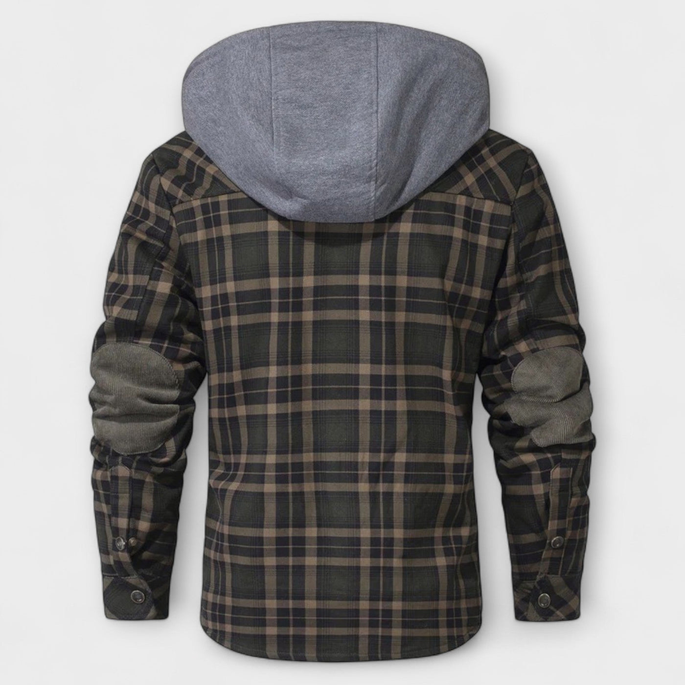 Flannel Jacket with Hood