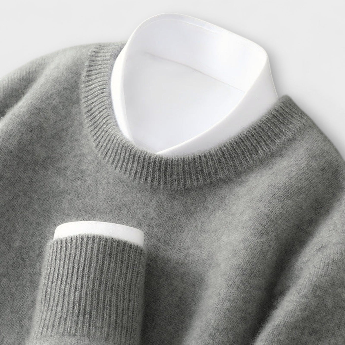 Pull in Cashmere with High Neck