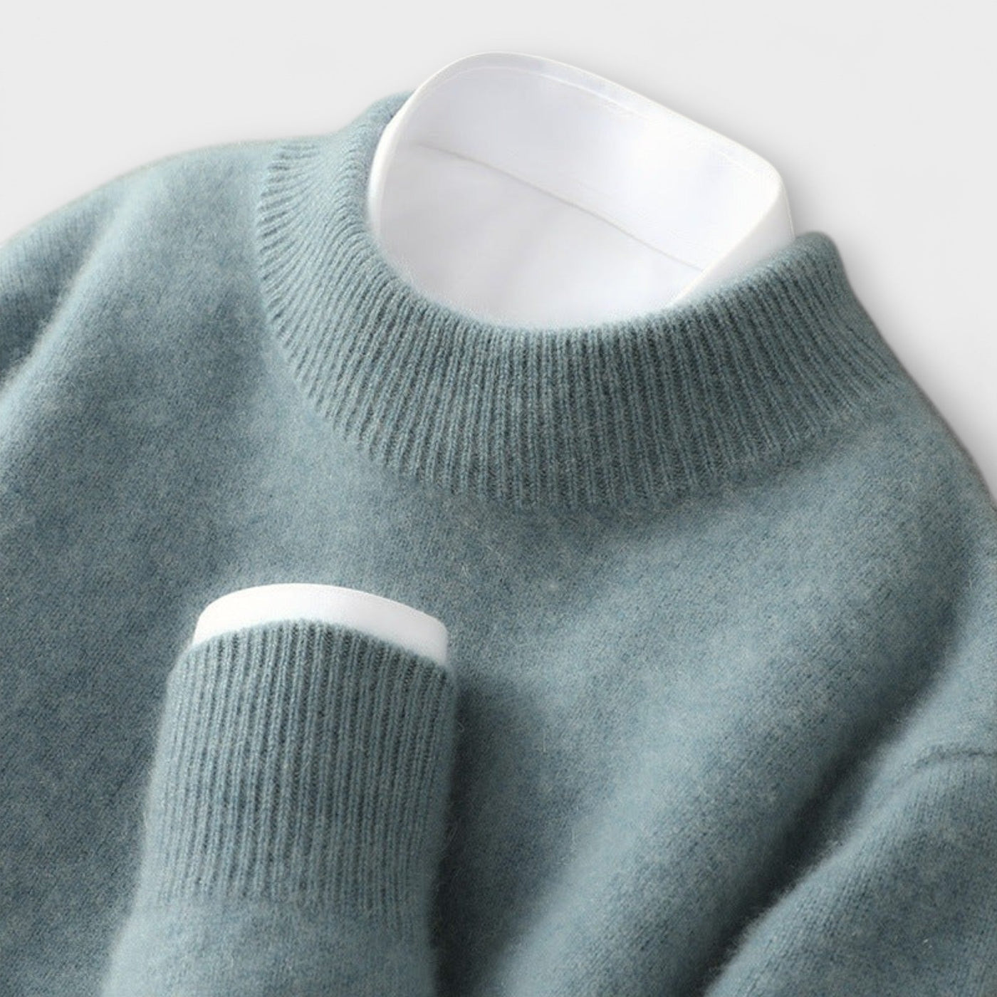 Pull in Cashmere with High Neck