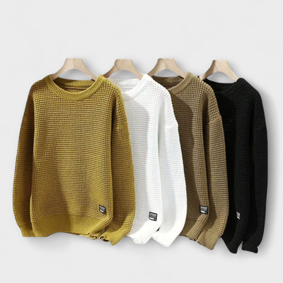 Premium Honeycomb Knit Sweater
