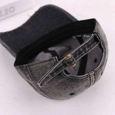 Never Give Up Distressed Cap