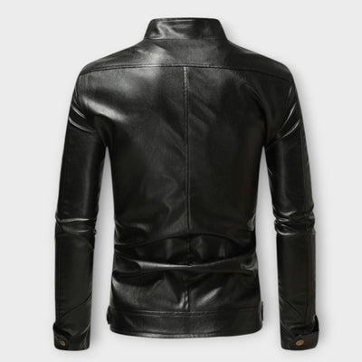 Elegant Leather Jacket for Men
