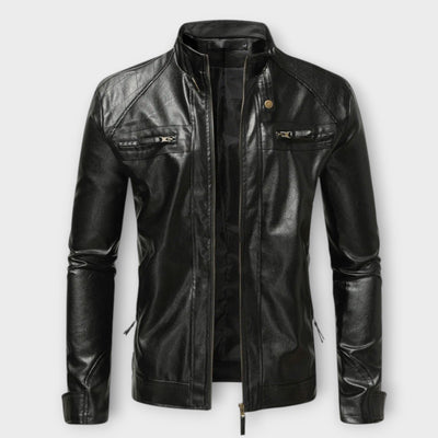 Elegant Leather Jacket for Men