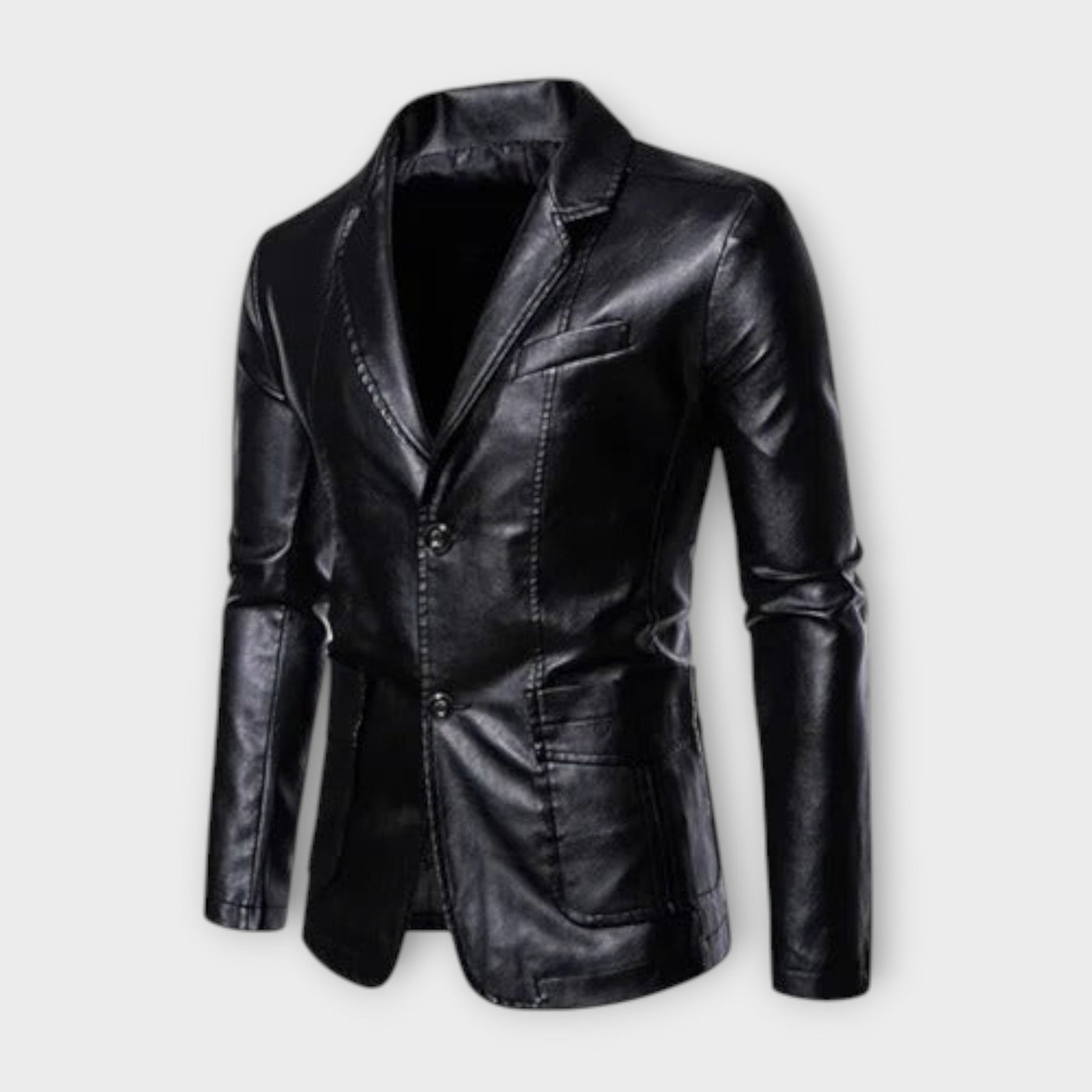 Business Casual Leather Jacket