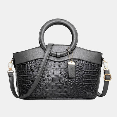 JAYE | STYLISH CROCODILE PATTERN HANDBAG